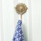 Single BrassÂ Sunflower Wall Hook