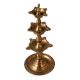 Handmade Brass Arti Lamp with 3 Layers