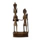 Brass Showpiece Of Dhokra Art Tribal Couple