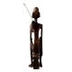 Brass Masai Old Man Decorative Statue