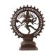 Brass Natraja Statue in Black Finish