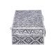 Silver Plated Rectangular Jewelry Box