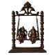 Traditional Statue of Lord Ganesha and Goddess Lakshmi on Swing