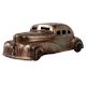 Vintage Brass Car Storage Box for Home Decor