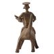 Brass Statue of Animal & Rider in Antique Finish