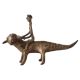 Brass Animal & Rider Statue with Fine Finish