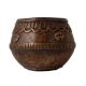 Embellished Rice Measurement Bowl Made of Antique Brass