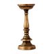 Golden Decoration Brass Pillar Candle Holder