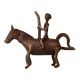 Handmade Brass Horse Statue for Decor