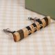 Black and Brown Rattan Drawer Handles (5 Inch)