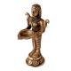 Brass Statue Of Deepalakshmi Holding Diya