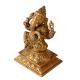 Handmade Brass Statue Of Sitting Lord Ganesha