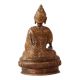 Brass Meditating Buddha Statue In Bhimisparsha Mudra