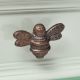 Antique Iron Bee Cabinet Knobs