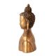 Brass Buddha Bust Statue for Decor