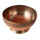 Traditional Copper Bowl in Islamic Art