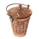 Traditional Copper Bucket for Home Decor