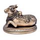 Brass Sitting Nandi Bull Lord Shiva Statue