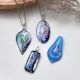 Multicolor Lampwork Glass Pendants for Necklace For Gift - 4 Piece
