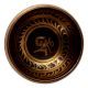 Buddhist Singing Bowl Engraved with Om Symbol