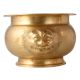 Glossy Golden Vintage Holy Water Pot