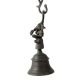 Decorative Brass bell with Chain and Ganesha Figurine