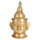 Brass Goddess Parvati Head Wall Hanging