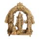 Brass Ram Darbar Statue with Prabhavali