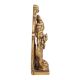 Lord Murugan/Kartikeya Brass Statue with Valli and Devasena