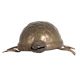 Embellished Brass Turtle Figurine For Decor