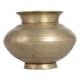 Sturdy Vintage Brass Gangajal Pot