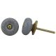 Grey Crackle Ceramic Cabinet Knob