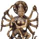 Brass Statue Of Mahishasura-Mardini Goddess Durga