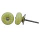 Yellow Crackle Ceramic Cabinet Knob