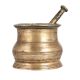 Handmade Brass Mortar and Pestle Spice Grinder