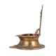 Handmade Brass Radha Krishna Oil Lamp for Pooja