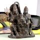 Brass Lord Shiva Lord Ganesha and Goddess Parvati Statue