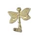 Golden Iron Dragonfly Key Wall Hooks