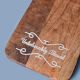 Wooden Chopping Board With Design and Handle