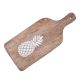 Pineapple Carved Wooden Chopping Board for Meat, Veggies and Fruits