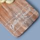 Rectangular Wooden Chopping Board with a Handle For Kitchen