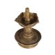Traditional Oil Lamp in South Indian Art