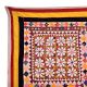 Rectangular Vintage Embroiderd Cloth Wall Hanging