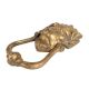 Vintage Used Door Knocker with Lion Face