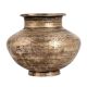 Engraved Brass Lota or Water Pot for Decor