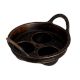 Elegant Black Cooking Pot from South India