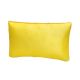Yellow Floral Beaded Cotton Mini Sling Bag For Women 