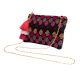 Multicolored Cotton Cross Body Mini Bags For Women
