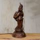 Handcrafted Lord Shiva and Goddess Parvati Copper Statue