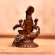 Handmade Goddess Saraswati Copper Murti